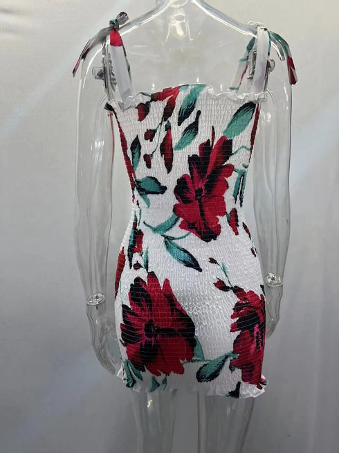 Sexy Women's Bodycon Mini Dress Summer Fashion Sling Strapless Pencil Tank Dress